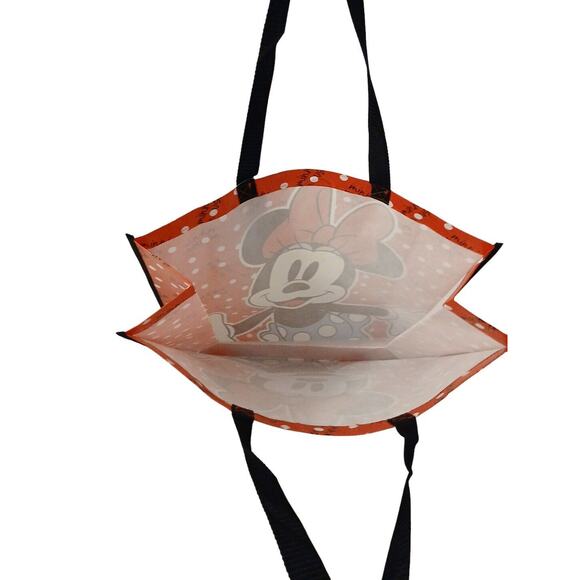 Disney Minnie Mouse Shopping Tote BagSz XL 19.5" x 17.5" 2-Sided Lightweight New - Picture 2 of 7